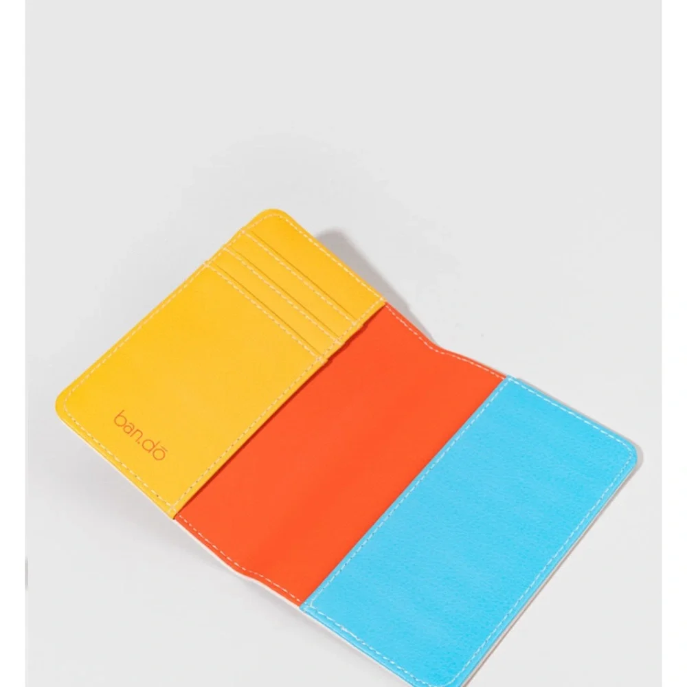 Ban.do Mobile Desk Pouch and Passport Holder Set I'd Rather‎ Be Flying NEW